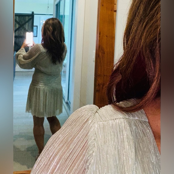 Banana Republic Metallic Mini Dress Brand NEW WITH TAGS - Picture 5 of 6